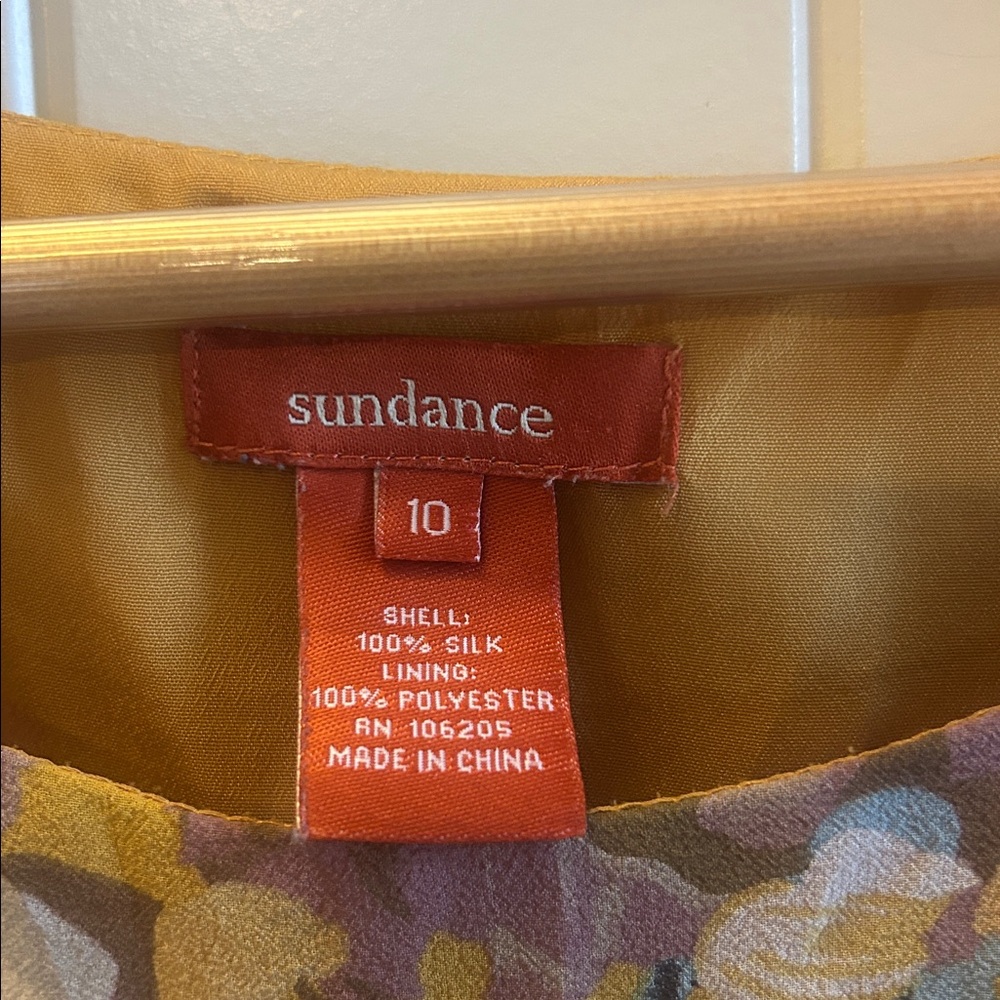 Sundance Silk floral midi dress - Picture 4 of 6